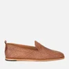 Hudson London Men's Ipanema Weave Slip on Leather Shoes - Tan - Image 1