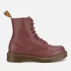 Dr. Martens Women's Pascal Virginia Leather 8-Eye Lace Up Boots - Cherry Red - Image 1