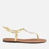 Lauren Ralph Lauren Women's Aimon Leather Sandals - Rl Gold - Image 1