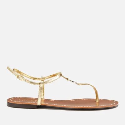 Lauren Ralph Lauren Women's Aimon Leather Sandals - Rl Gold