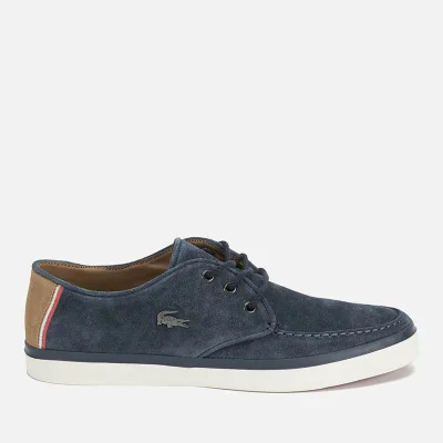 Lacoste Men's Sevrin 7 Suede Lace Up Shoes - Navy