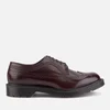 Dr. Martens Men's 'Made in England' 3989 Leather Brogues - Merlot Boanil Brush - Image 1