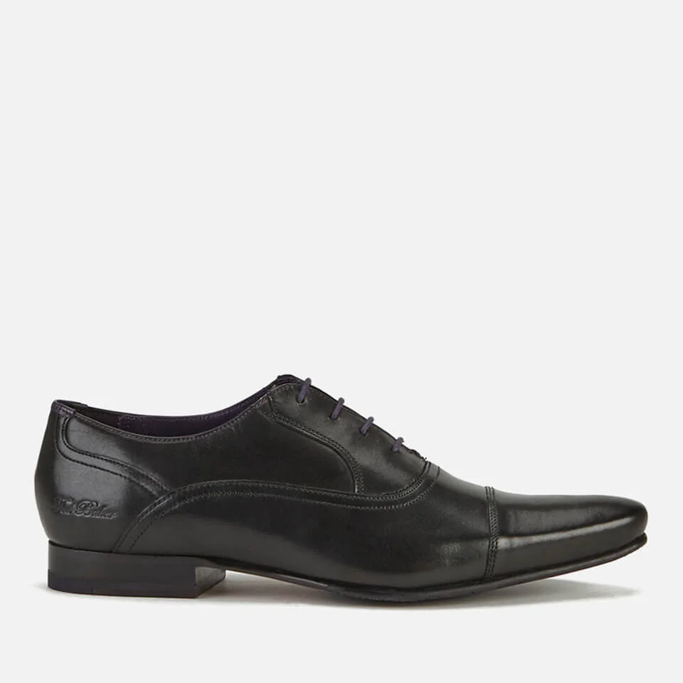 Ted Baker Men's Rogrr 2 Leather Toe-Cap Oxford Shoes - Black Image 1