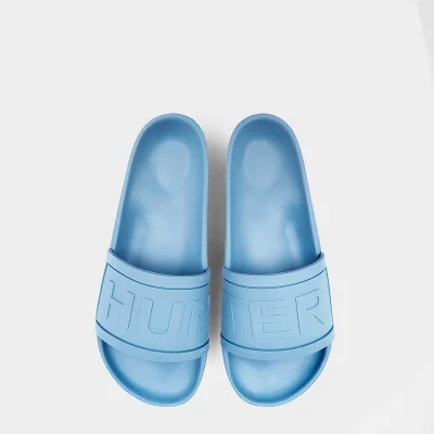 Hunter Women's Slide Sandals - Blue Sky