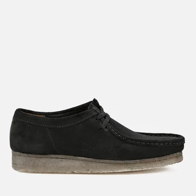 Clarks Originals Men's Wallabee Shoes - Black Suede