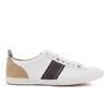 PS by Paul Smith Men's Osmo Leather Low Top Trainers - White Mono Lux - Image 1