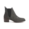 Hudson London Women's Compound Snake Suede Heeled Chelsea Boots - Charcoal - Image 1