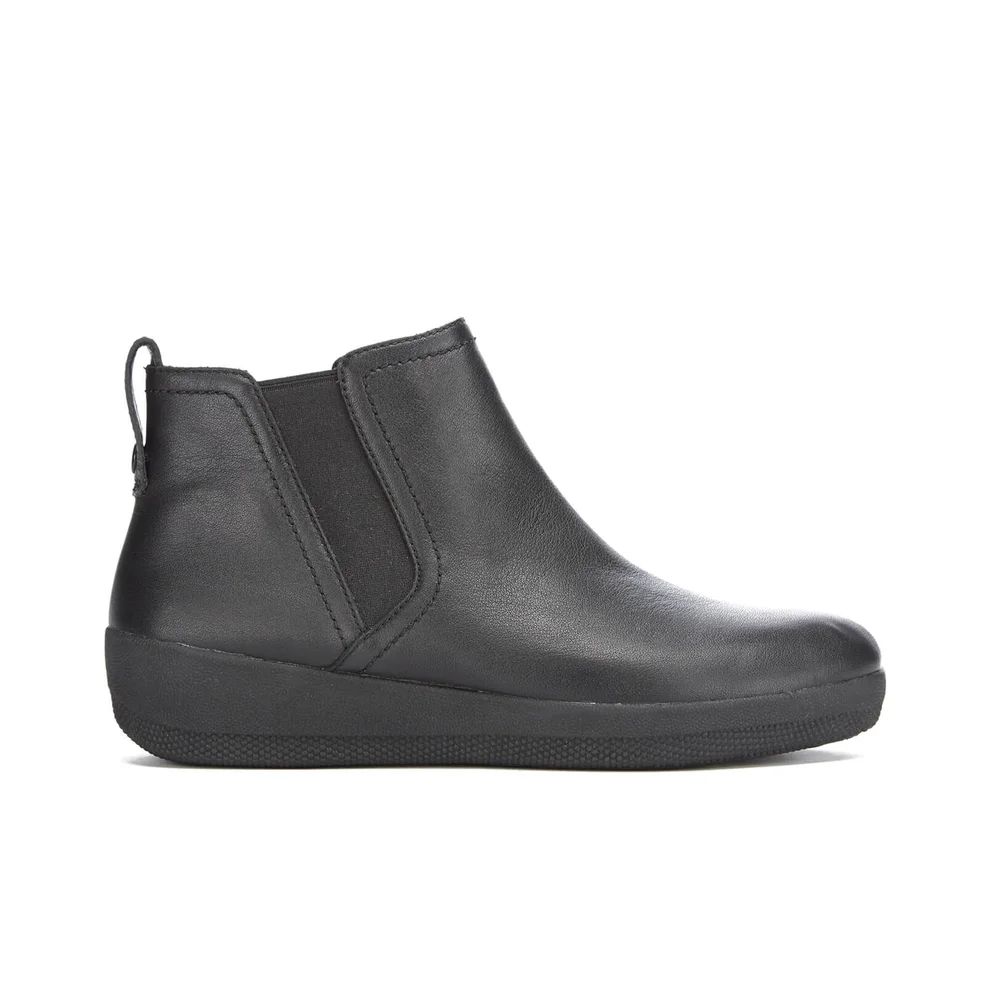 FitFlop Women's F-Sporty Leather Chelsea Boots - Black Image 1
