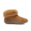 FitFlop Women's Supercush Mukloaff Suede Shorty Boots - Chestnut - Image 1