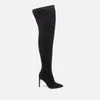 Sam Edelman Women's Bernadette Suede Thigh High Boots - Black - Image 1