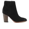 Sam Edelman Women's Blake Suede Heeled Ankle Boots - Black - Image 1