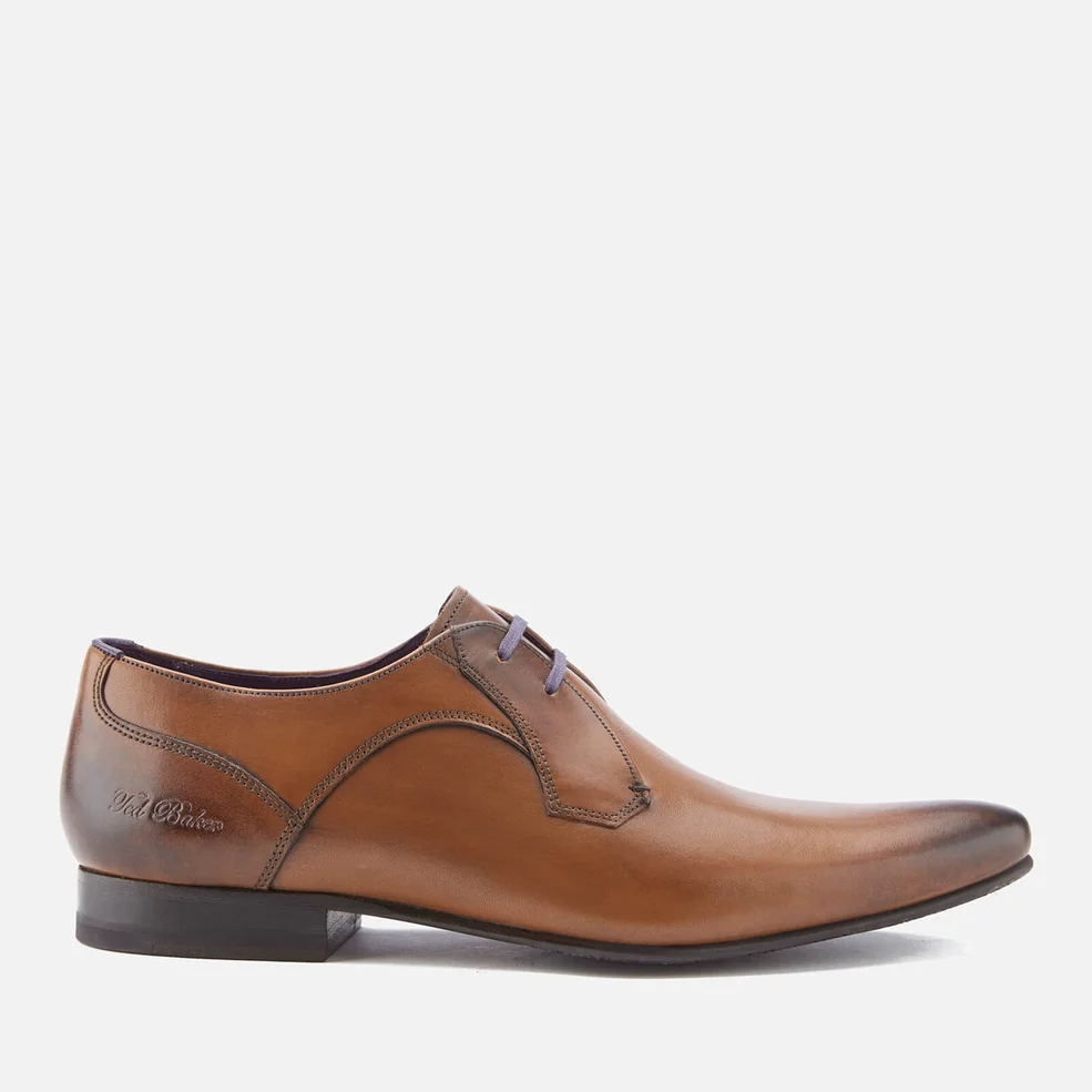 Ted Baker Men's Martt 2 Leather Leather Derby Shoes - Tan Image 1