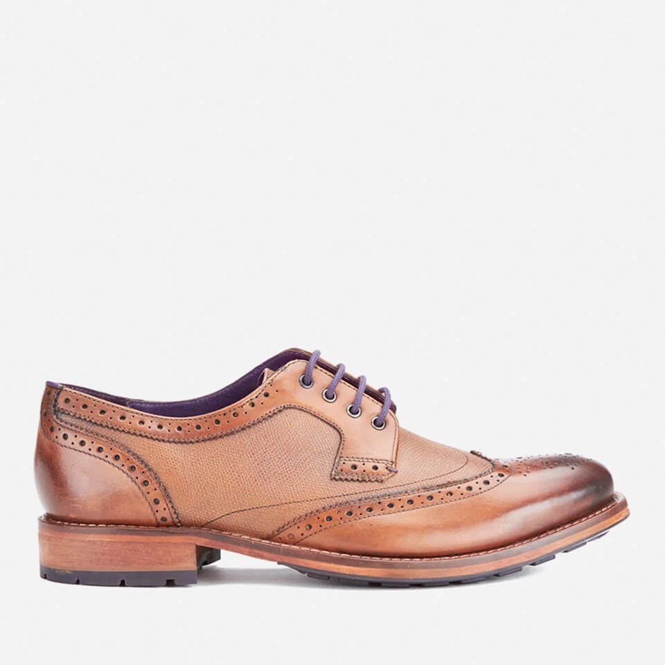 Ted Baker Men's Casius4 Leather Brogues - Tan Image 1
