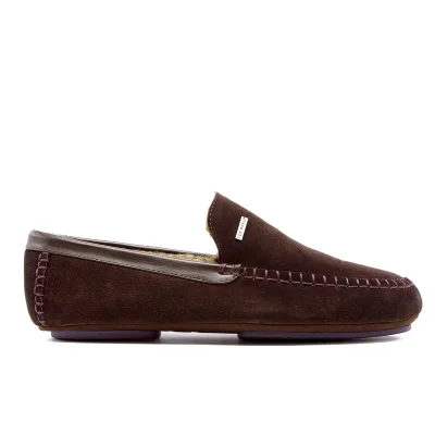 Ted Baker Men's Moriss Suede Moccasin Slippers - Brown
