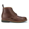 Grenson Men's Sharp Pull Up Leather Lace Up Boots - Chestnut - Image 1