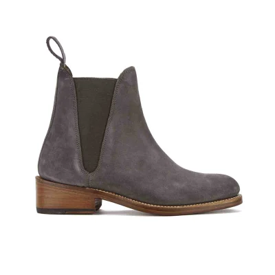 Grenson Women's Nora Suede Chelsea Boots - Charcoal