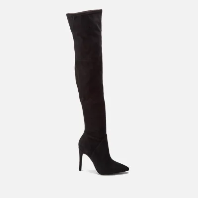 Kendall + Kylie Women's Ayla 2 Suede Thigh High Boots - Black
