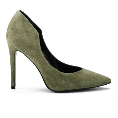 Kendall + Kylie Women's Abi Suede Court Shoes - Olive