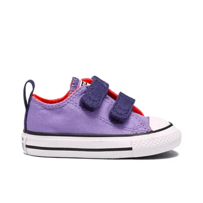 Converse Toddlers' Chuck Taylor All Star Trainers - Frozen Lilac/Eggplant/White