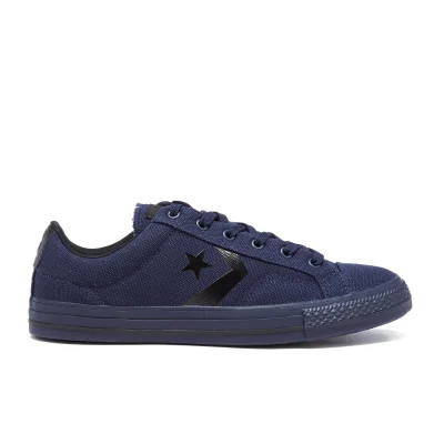 Converse Men's CONS Star Player Canvas Trainers - Obsidian