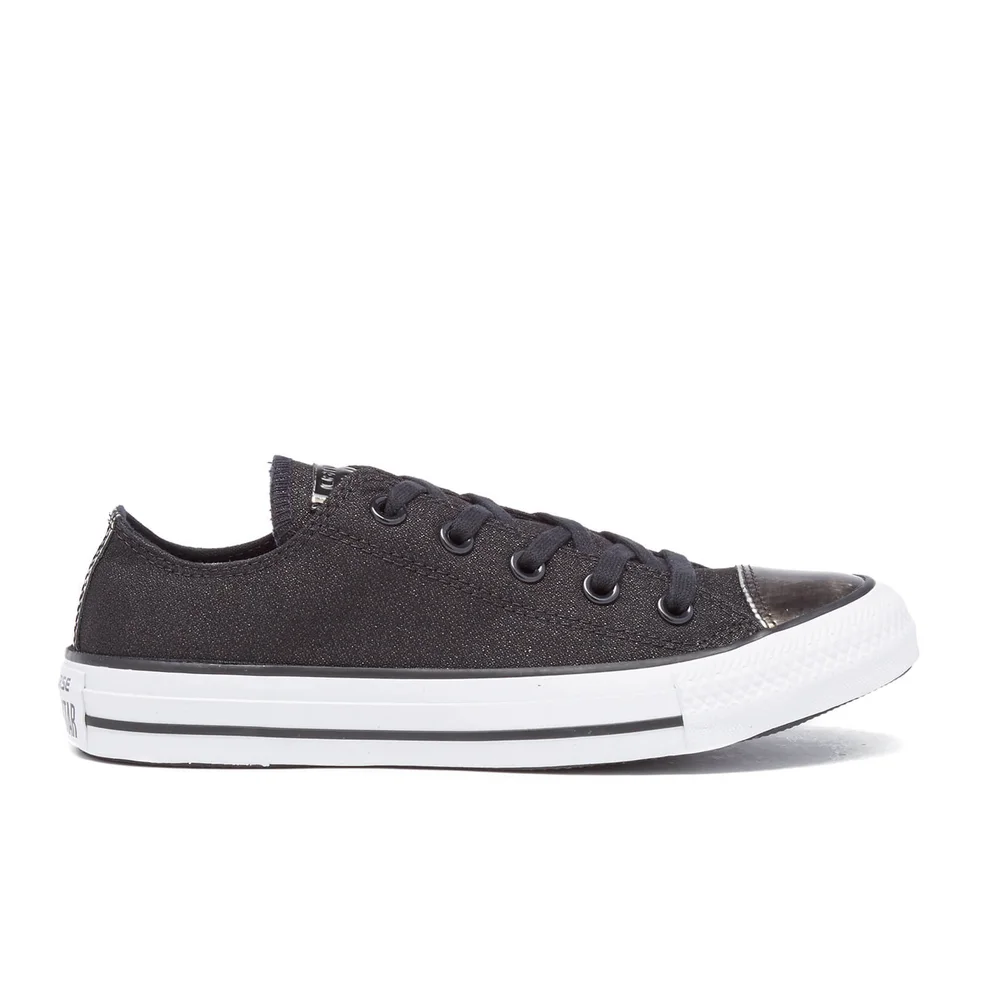 Converse Women's Chuck Taylor All Star Brush Off Toecap OX Trainers - Black Image 1