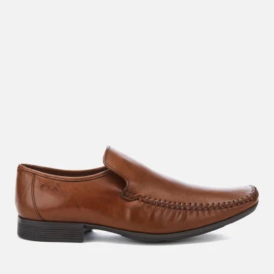 Clarks Men's Ferro Step Leather Loafers - Tan