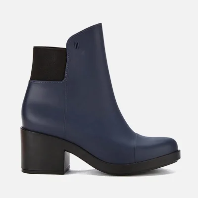 Melissa Women's Elastic Heeled Ankle Boots - Blue