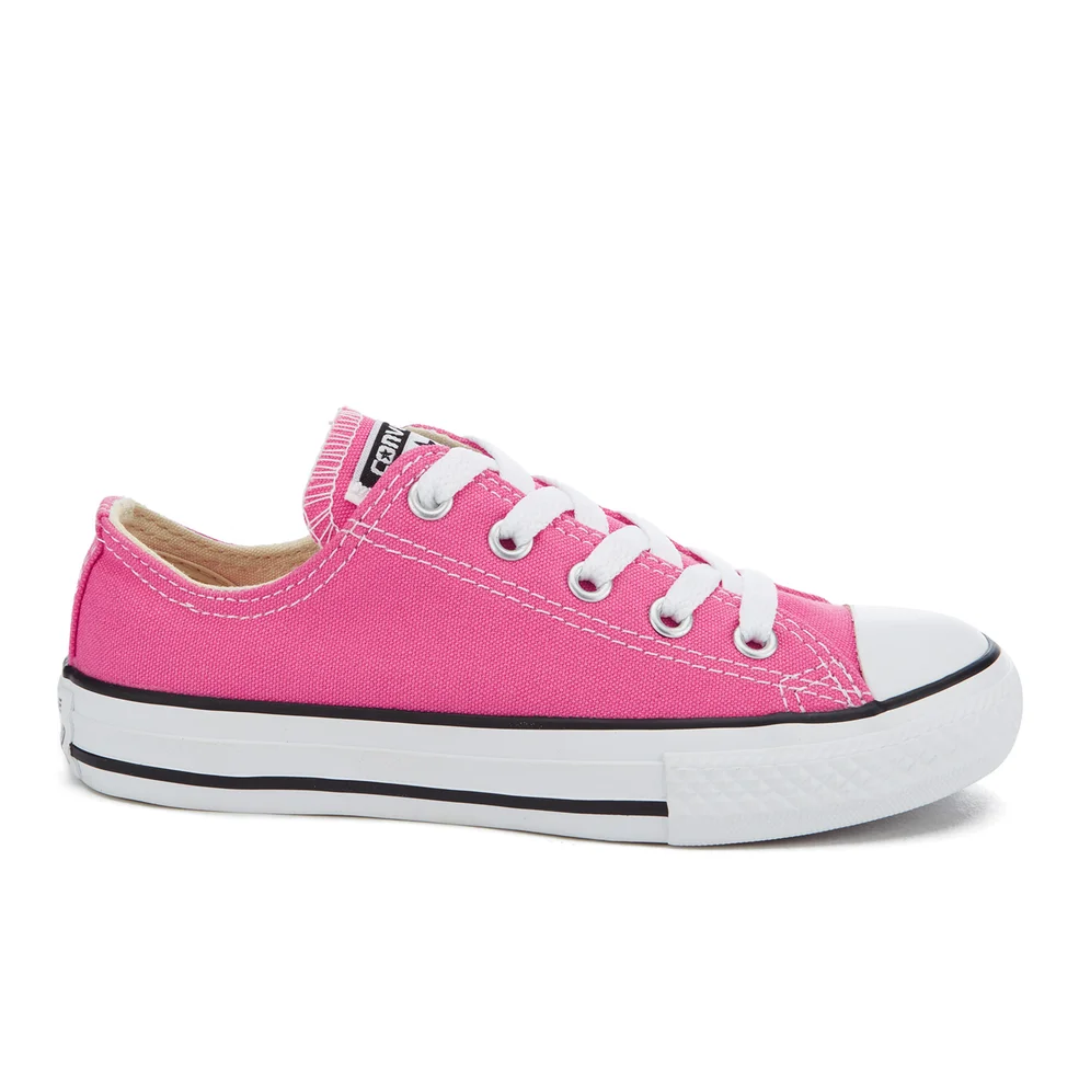 Converse Kids' Chuck Taylor All Star Ox Trainers - Mod Pink Image 1