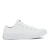 Converse Kids Chuck Taylor All Star II Tencel Canvas Ox Trainers - White/White/Navy - Image 1