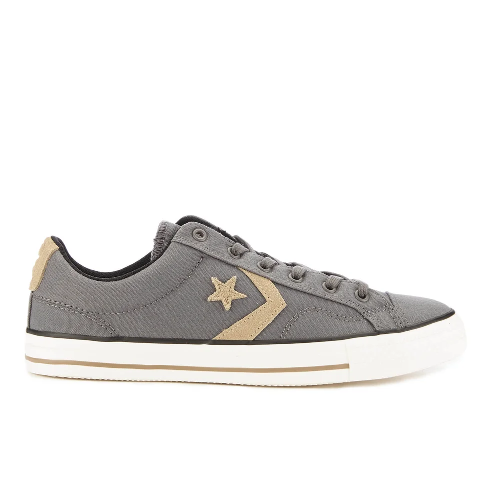 Converse CONS Men's Star Player Canvas Ox Trainers - Thunder/Sandy/Black Image 1