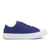Converse Kids Chuck Taylor All Star II Tencel Canvas Ox Trainers - Sodalite Blue/White/Navy - Image 1