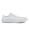 Converse Chuck Taylor All Star II Ox Trainers - White/White/Navy - Image 1