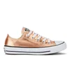 Converse Women's Chuck Taylor All Star Ox Trainers - Metallic Sunset Glow/White/Black - Image 1