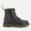 Dr. Martens Kids' 1460 Softy Leather Lace-Up Boots - Black - Image 1