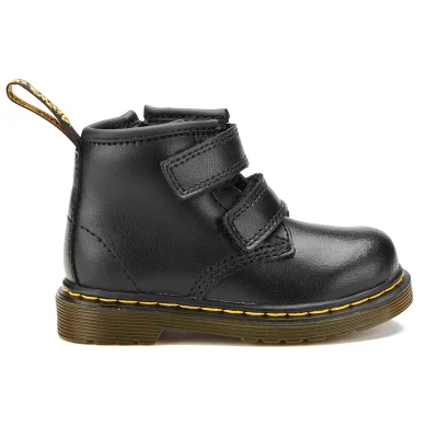 Dr. Martens Toddlers' Brooklee BV Velcro Leather Boots - Black