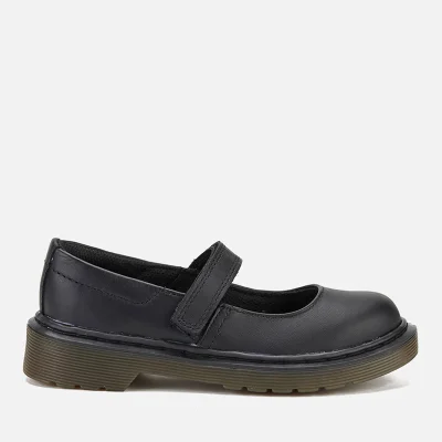 Dr. Martens Kids' Maccy Leather Mary Jane Shoes - Black