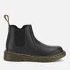 Dr. Martens Kids' 2976 J Softy T Leather Chelsea Boots - Black - Image 1