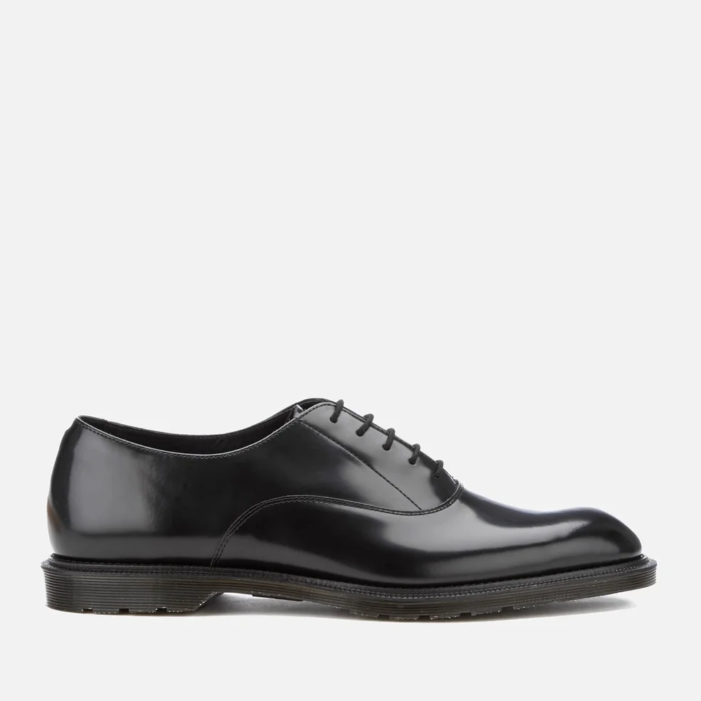 Dr. Martens Men's Henley Fawkes Polished Smooth Oxford Shoes - Black Image 1