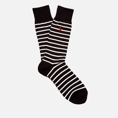Polo Ralph Lauren Men's 3 Pack Socks - Dot Black