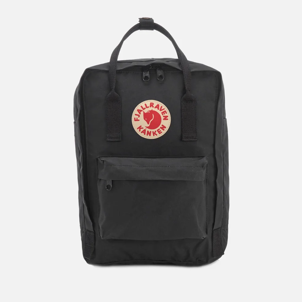 Fjallraven Kanken 13 Inch Laptop Backpack - Black Image 1