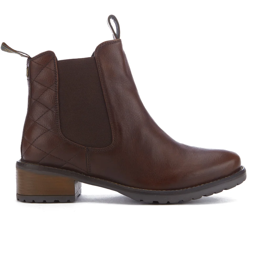 Barbour Women's Latimer Leather Chelsea Boots - Chestnut Image 1