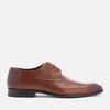HUGO Men's C-Dresios Brushed Leather Lace Up Derby Shoes - Medium Brown - Image 1
