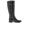 MICHAEL MICHAEL KORS Women's Fulton Harness Quilted Leather Knee High Boots - Black - Image 1