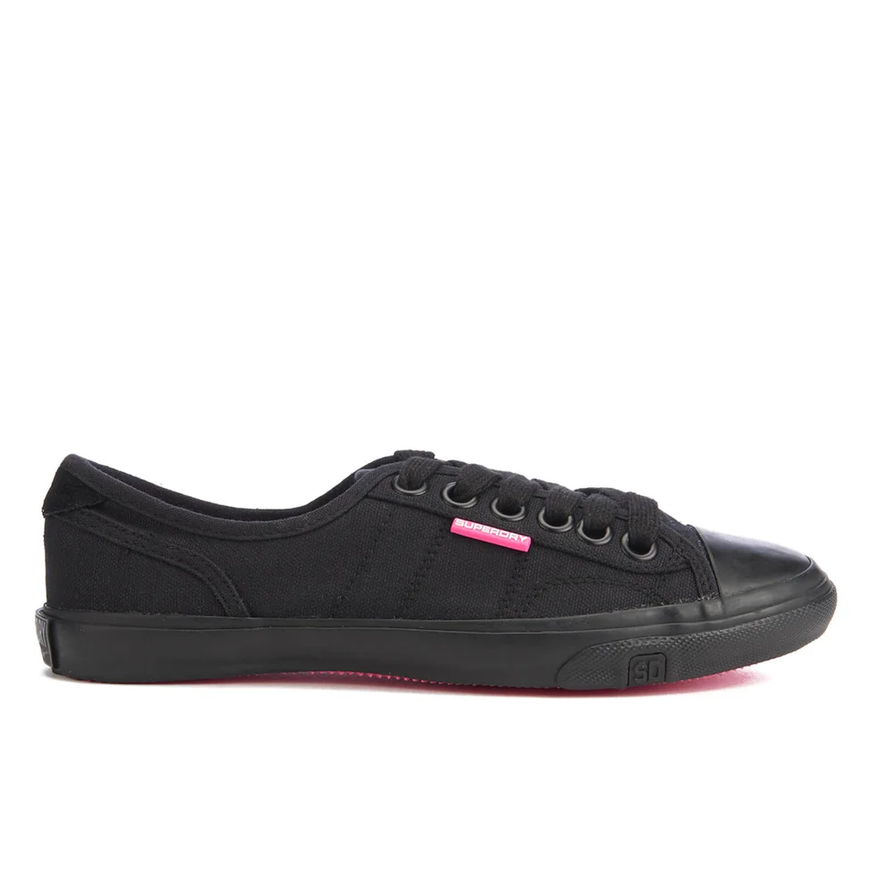Superdry Women's Low Pro Trainers - Black Image 1