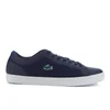 Lacoste Men's Straightset SR 316 1 Trainers - Navy - Image 1
