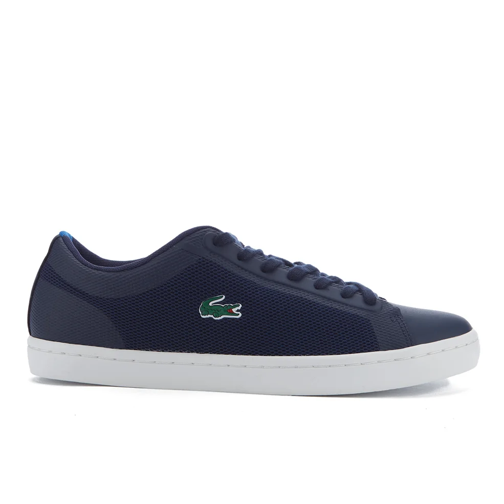 Lacoste Men's Straightset SR 316 1 Trainers - Navy Image 1