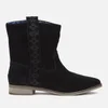 TOMS Women's Laurel Suede Pull On Slouch Boots - Black - Image 1