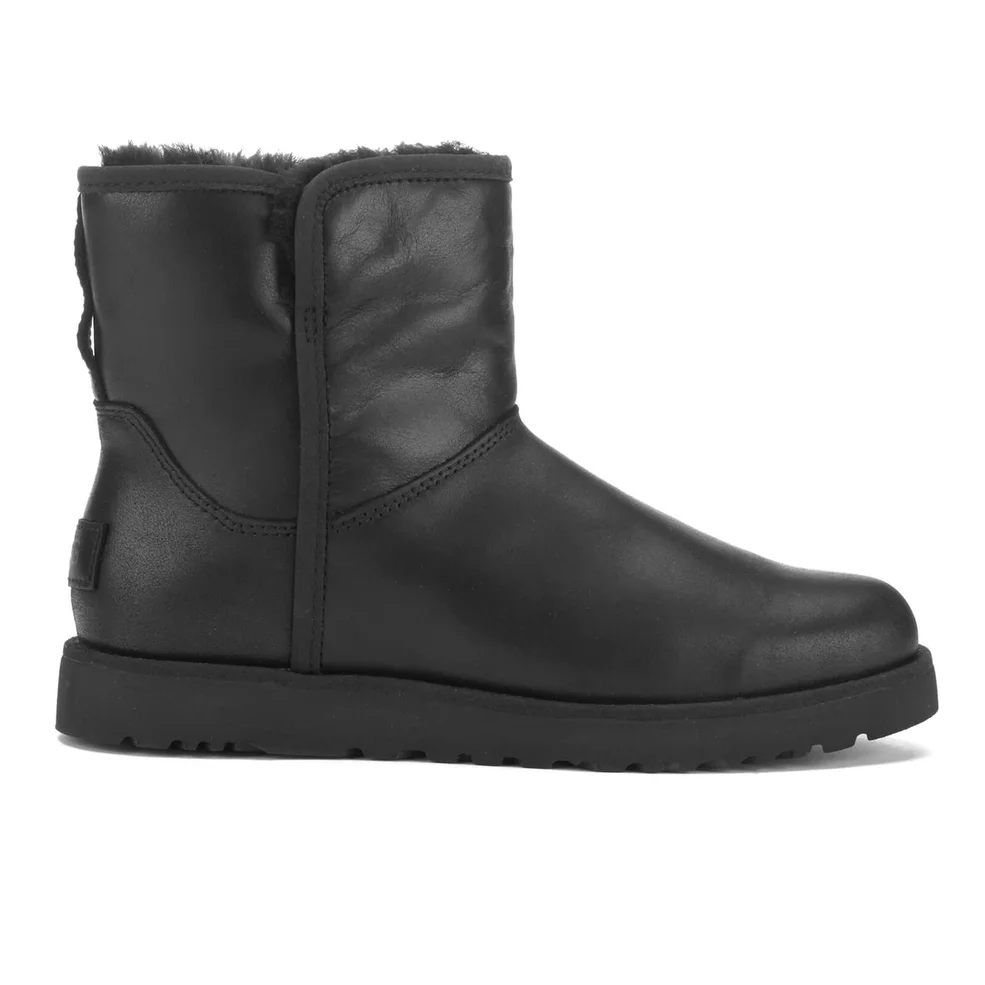UGG Women's Cory Leather Classic Slim Sheepskin Boots - Black Image 1
