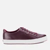 Kickers Men's Tovni Lacer Leather Trainers - Dark Red - Image 1