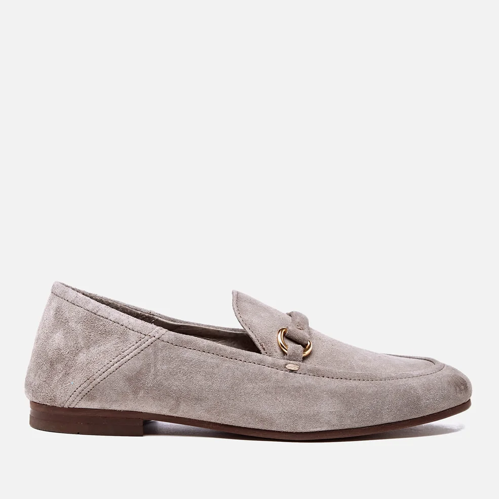 Hudson London Women's Arianna Suede Loafers - Taupe Image 1
